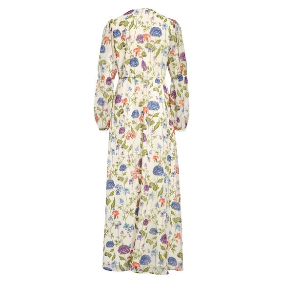 NWT Small Chelsea28 Floral Long Sleeve Maxi Dress - Picture 2 of 3